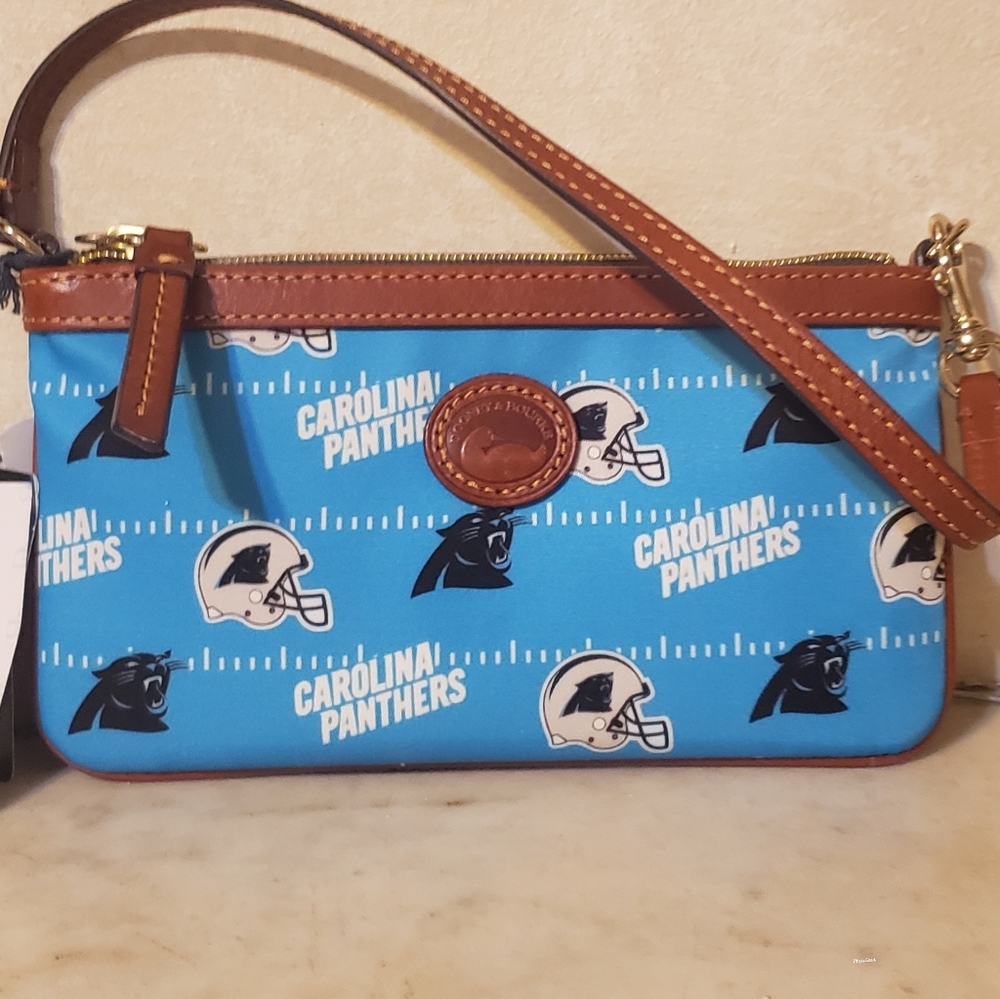 Dooney and Bourke Carolina Panrher Wristlet